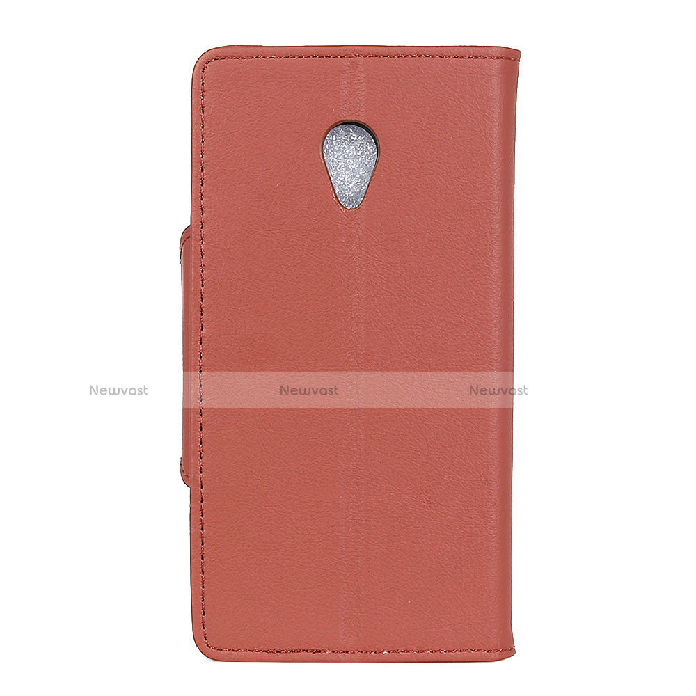 Leather Case Stands Flip Cover L05 Holder for Alcatel 1X (2019)