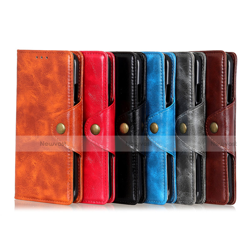 Leather Case Stands Flip Cover L05 Holder for Alcatel 3X