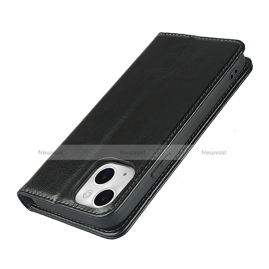 Leather Case Stands Flip Cover L05 Holder for Apple iPhone 13