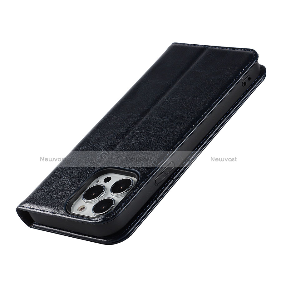 Leather Case Stands Flip Cover L05 Holder for Apple iPhone 13 Pro