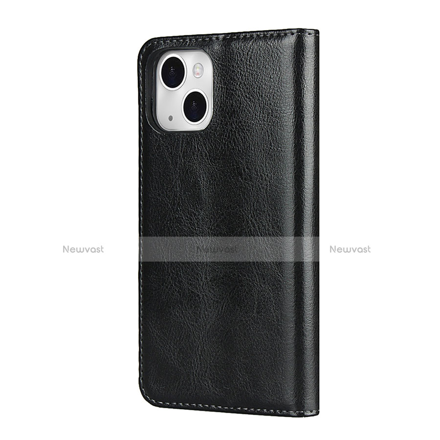 Leather Case Stands Flip Cover L05 Holder for Apple iPhone 14