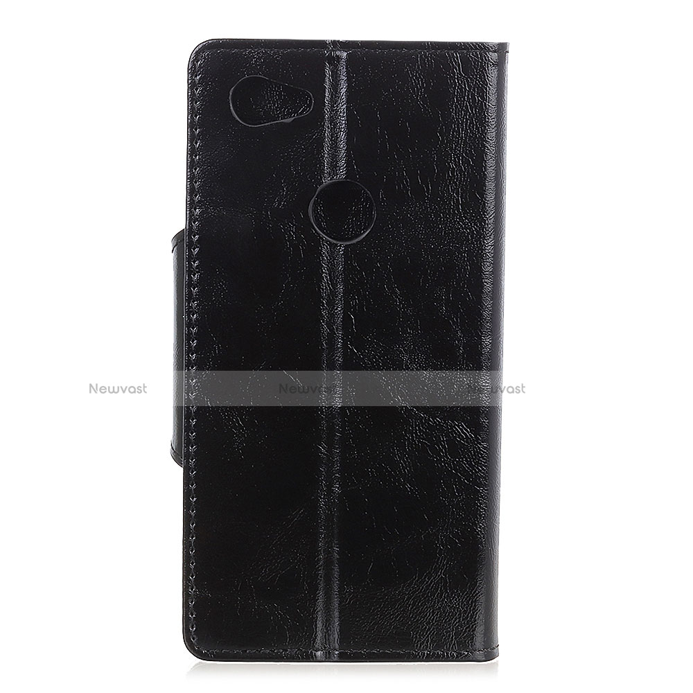 Leather Case Stands Flip Cover L05 Holder for Google Pixel 3a XL Black