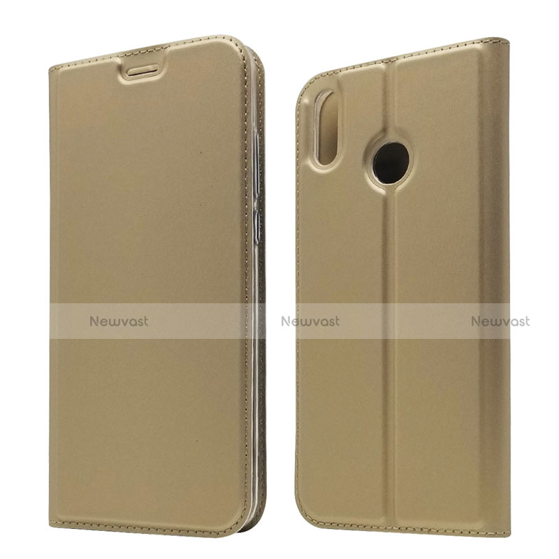 Leather Case Stands Flip Cover L05 Holder for Huawei Honor 8X Gold