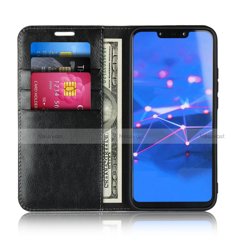 Leather Case Stands Flip Cover L05 Holder for Huawei Mate 20 Lite