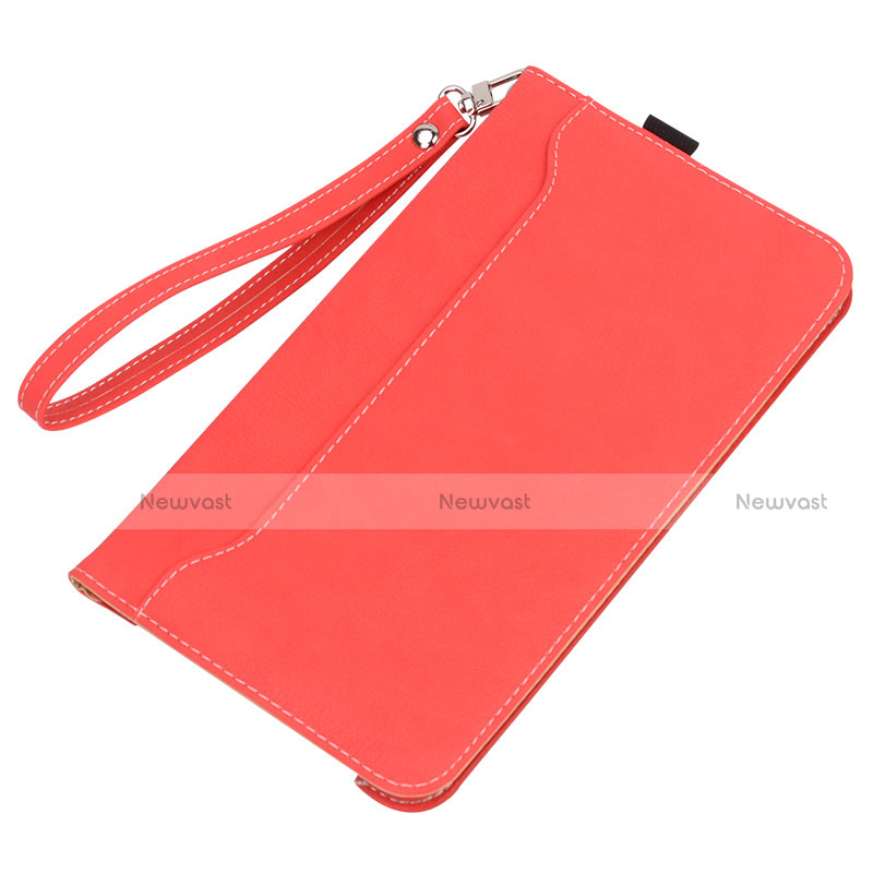 Leather Case Stands Flip Cover L05 Holder for Huawei MatePad 10.4 Red