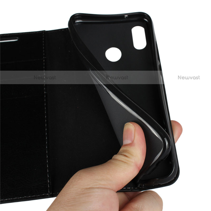 Leather Case Stands Flip Cover L05 Holder for Huawei P20 Lite
