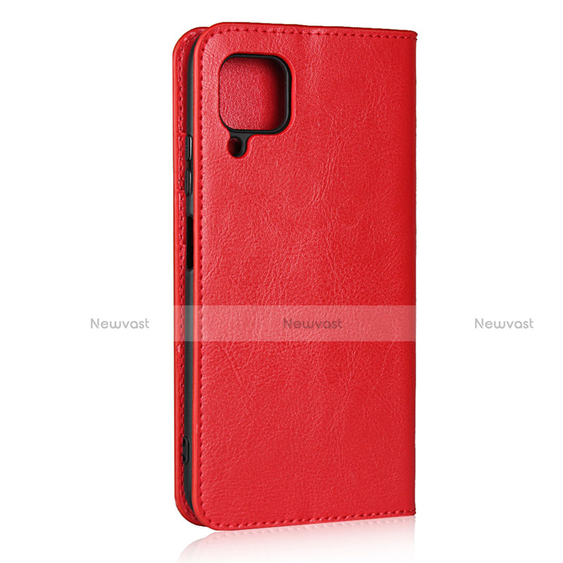 Leather Case Stands Flip Cover L05 Holder for Huawei P40 Lite Red