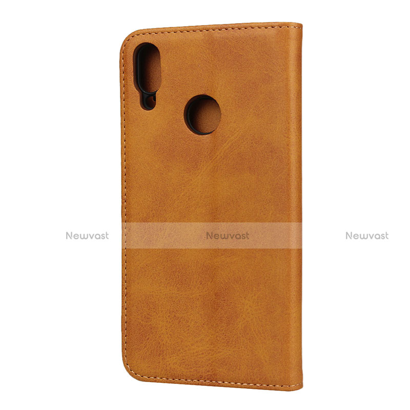 Leather Case Stands Flip Cover L05 Holder for Huawei Y7 (2019)