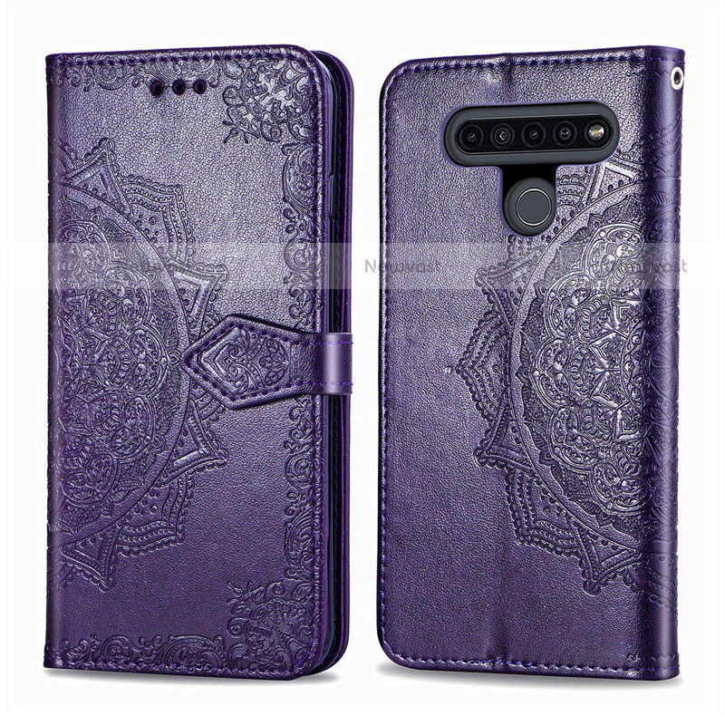 Leather Case Stands Flip Cover L05 Holder for LG K41S