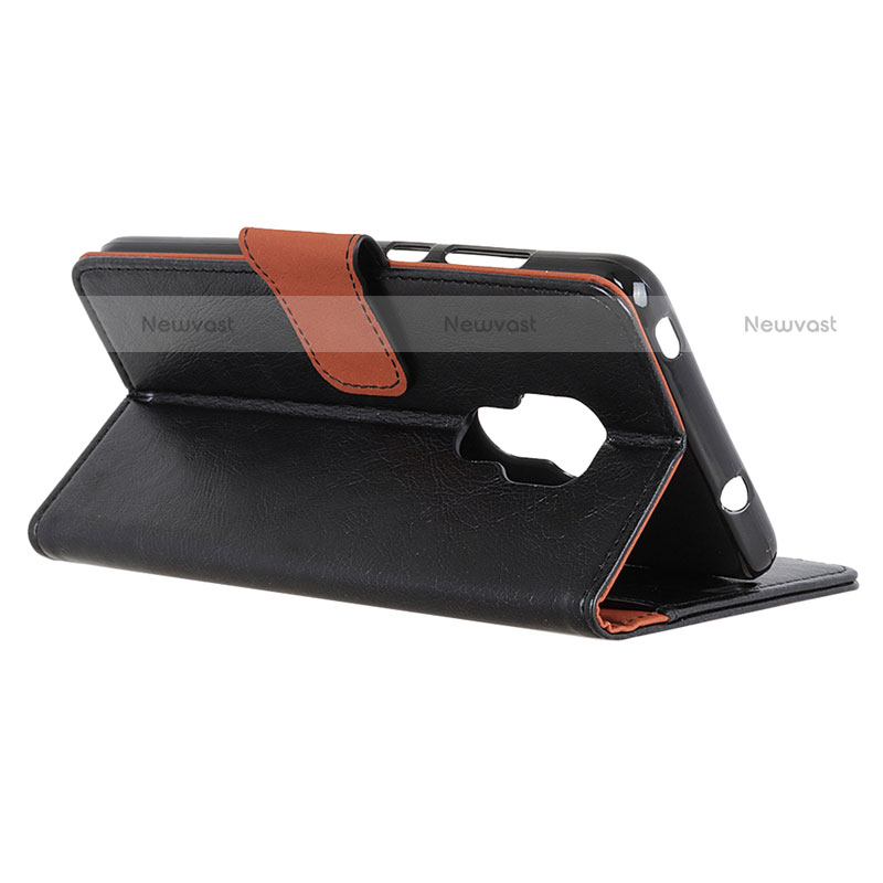 Leather Case Stands Flip Cover L05 Holder for Motorola Moto G9 Play