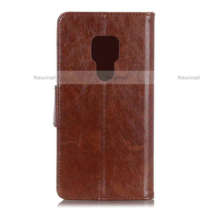 Leather Case Stands Flip Cover L05 Holder for Motorola Moto G9 Play