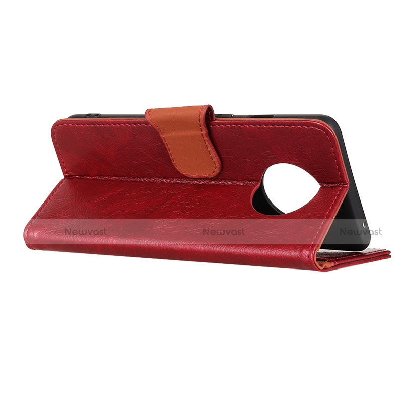 Leather Case Stands Flip Cover L05 Holder for OnePlus 7T