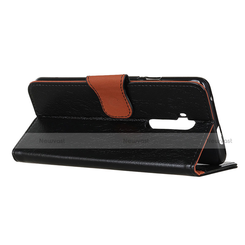 Leather Case Stands Flip Cover L05 Holder for OnePlus 7T Pro