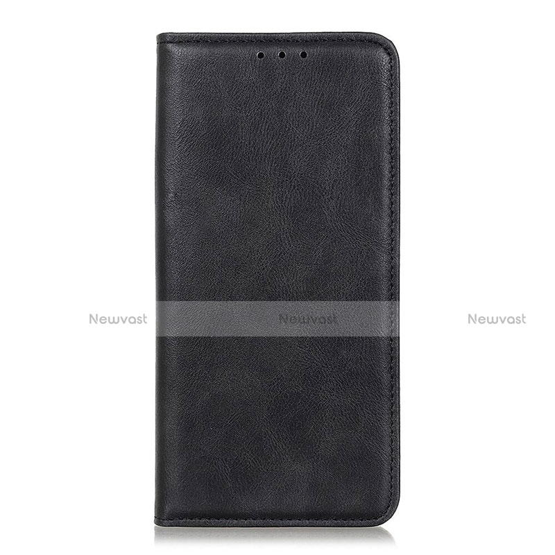 Leather Case Stands Flip Cover L05 Holder for OnePlus Nord N100 Black