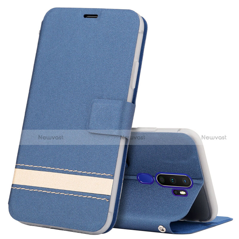 Leather Case Stands Flip Cover L05 Holder for Oppo A11X