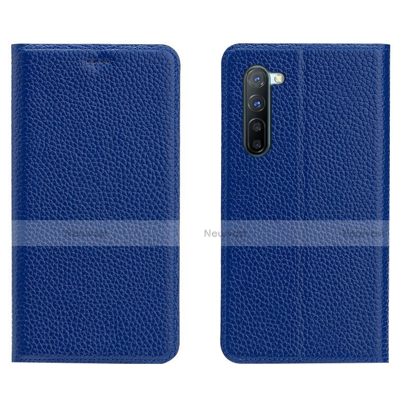 Leather Case Stands Flip Cover L05 Holder for Oppo F15
