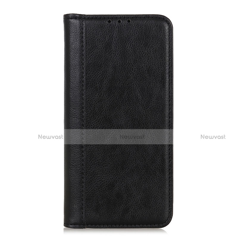 Leather Case Stands Flip Cover L05 Holder for Realme Q2 Pro 5G Black