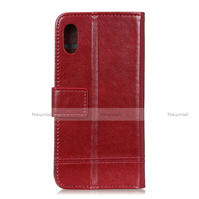 Leather Case Stands Flip Cover L05 Holder for Samsung Galaxy A01 Core