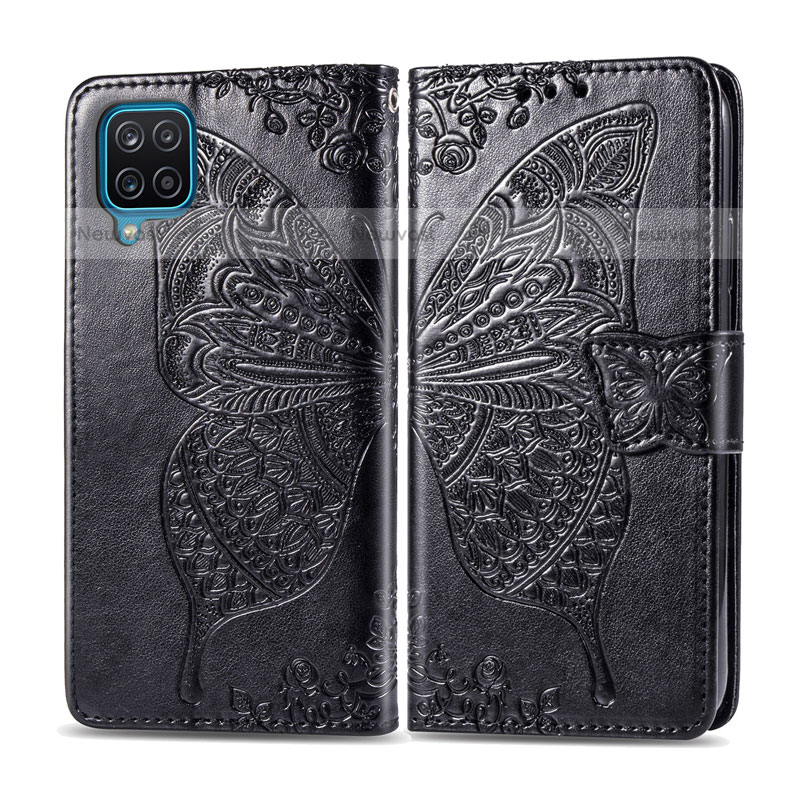 Leather Case Stands Flip Cover L05 Holder for Samsung Galaxy F12