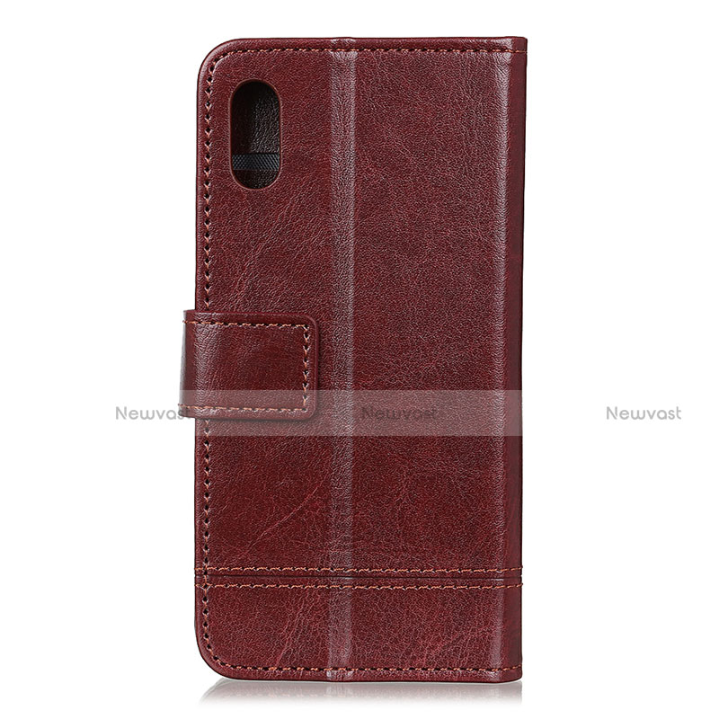 Leather Case Stands Flip Cover L05 Holder for Samsung Galaxy M01 Core