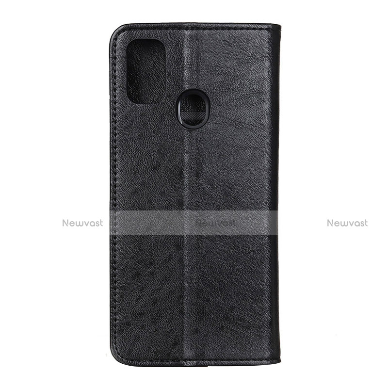 Leather Case Stands Flip Cover L05 Holder for Samsung Galaxy M21