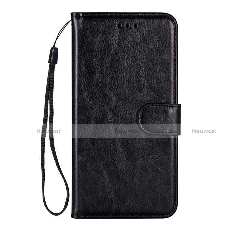 Leather Case Stands Flip Cover L05 Holder for Samsung Galaxy S20 Plus 5G Black