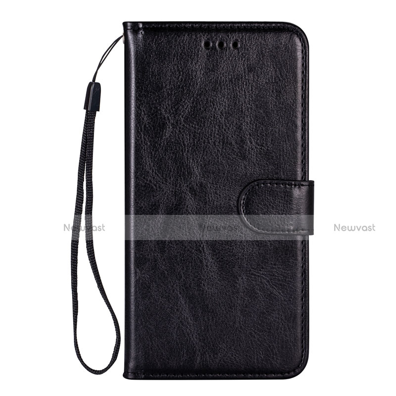 Leather Case Stands Flip Cover L05 Holder for Samsung Galaxy S20 Ultra 5G Black