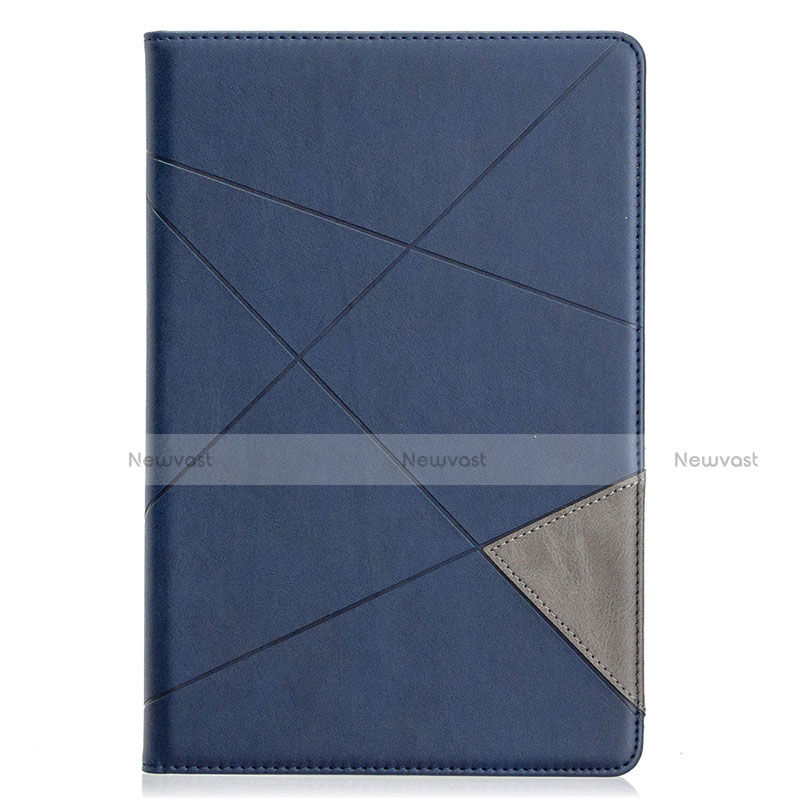 Leather Case Stands Flip Cover L05 Holder for Samsung Galaxy Tab S5e 4G 10.5 SM-T725 Blue