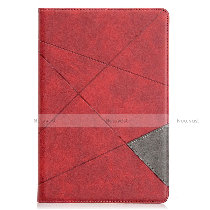 Leather Case Stands Flip Cover L05 Holder for Samsung Galaxy Tab S5e 4G 10.5 SM-T725 Red