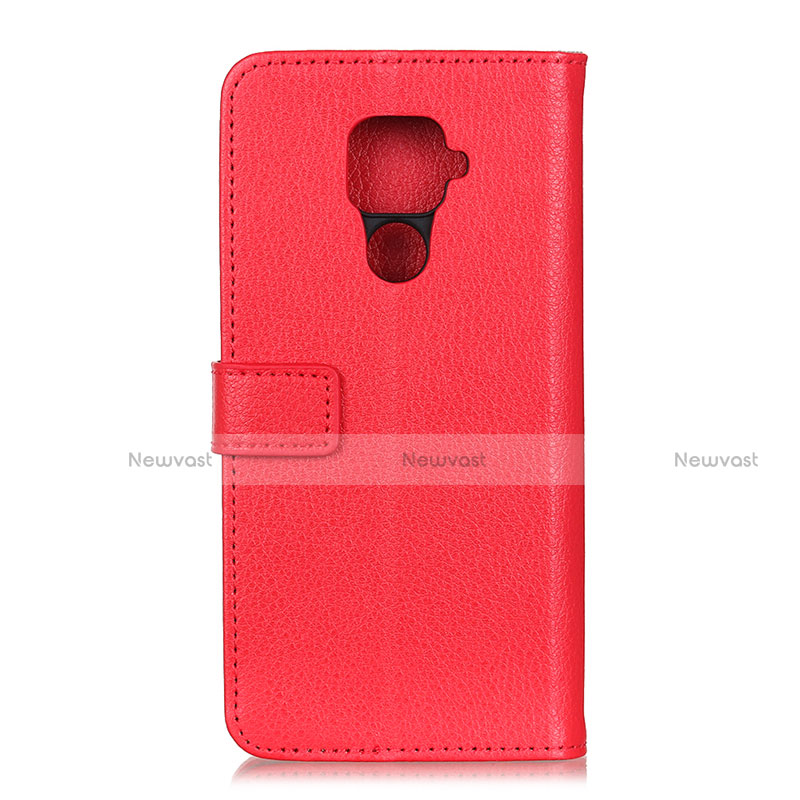 Leather Case Stands Flip Cover L05 Holder for Sharp AQUOS Sense4 Plus