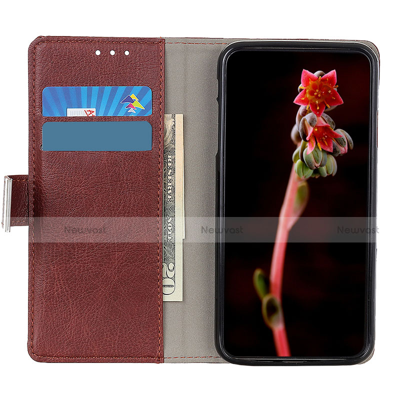 Leather Case Stands Flip Cover L05 Holder for Sony Xperia 8 Lite