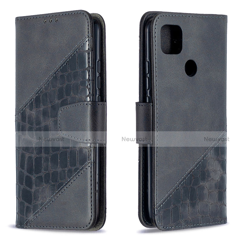 Leather Case Stands Flip Cover L05 Holder for Xiaomi Redmi 9C
