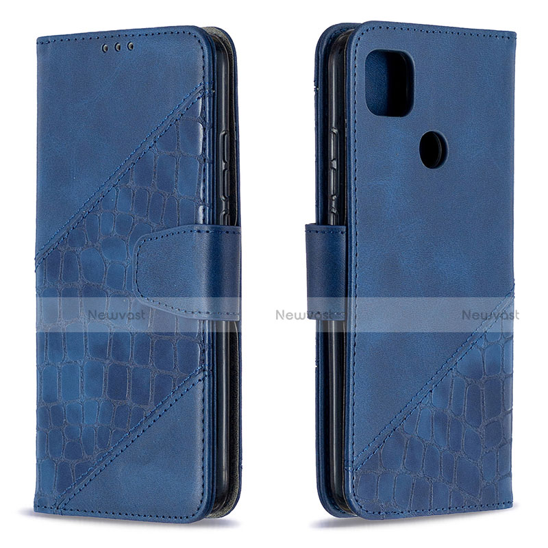 Leather Case Stands Flip Cover L05 Holder for Xiaomi Redmi 9C