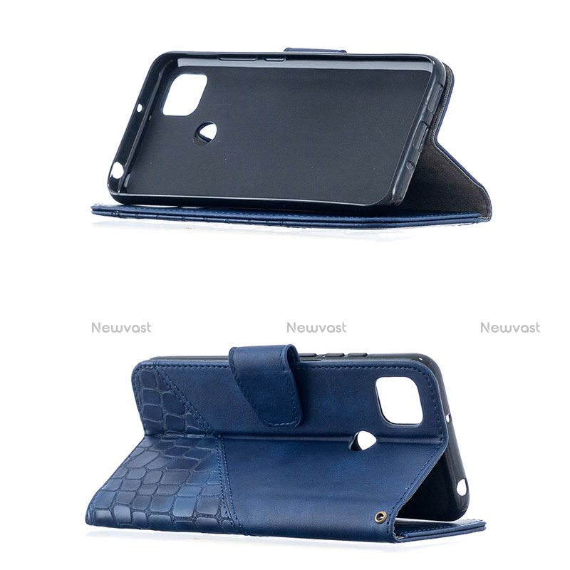 Leather Case Stands Flip Cover L05 Holder for Xiaomi Redmi 9C