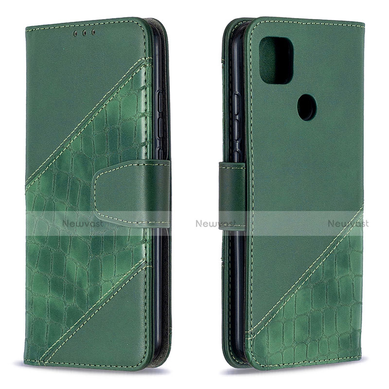 Leather Case Stands Flip Cover L05 Holder for Xiaomi Redmi 9C NFC