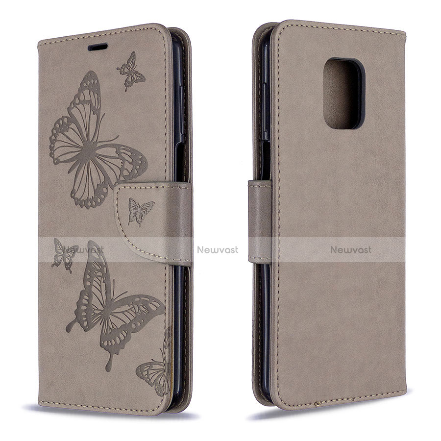 Leather Case Stands Flip Cover L05 Holder for Xiaomi Redmi Note 9 Pro