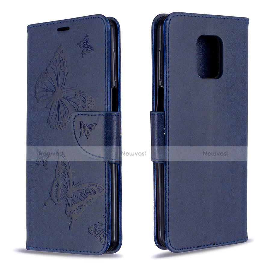Leather Case Stands Flip Cover L05 Holder for Xiaomi Redmi Note 9 Pro
