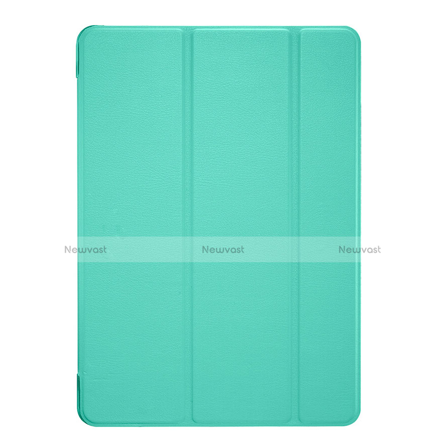 Leather Case Stands Flip Cover L06 for Apple iPad Mini 4 Green