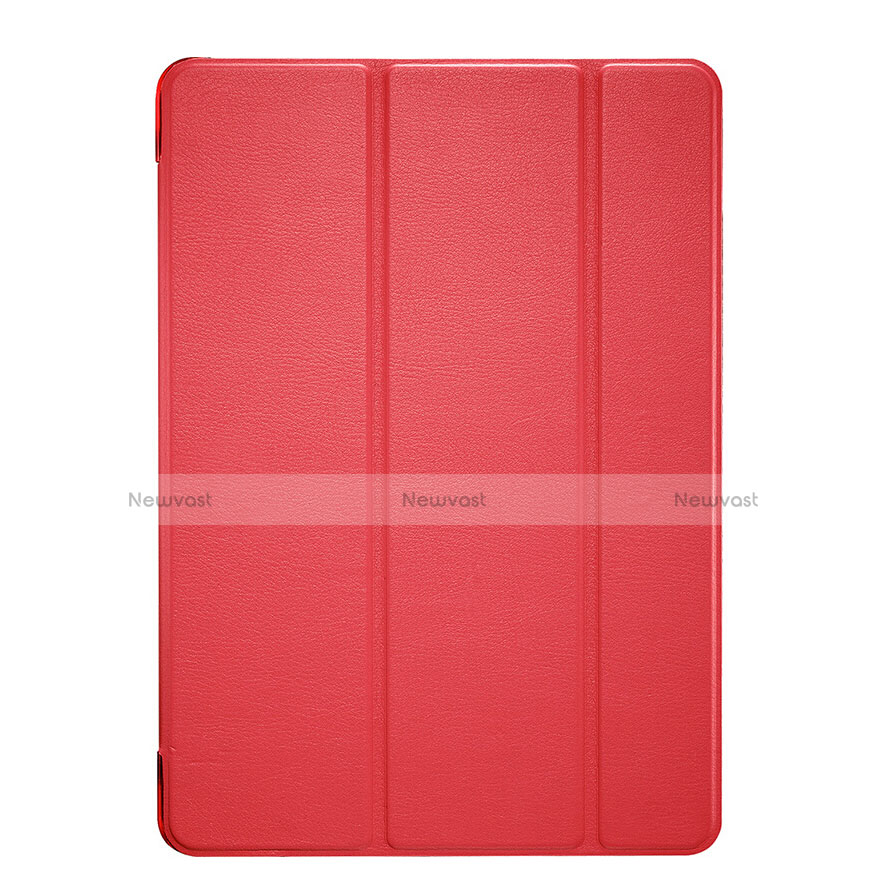 Leather Case Stands Flip Cover L06 for Apple iPad Mini 4 Red