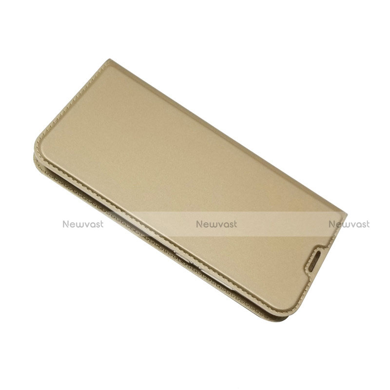 Leather Case Stands Flip Cover L06 for Huawei Honor 10 Lite Gold