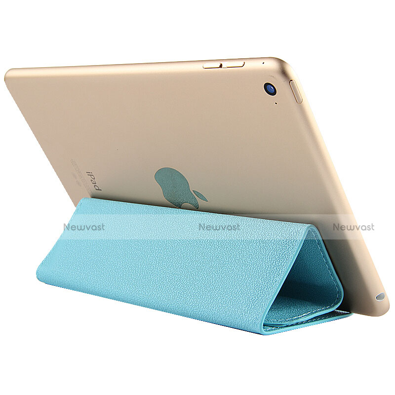 Leather Case Stands Flip Cover L06 for Huawei MediaPad M5 8.4 SHT-AL09 SHT-W09 Sky Blue