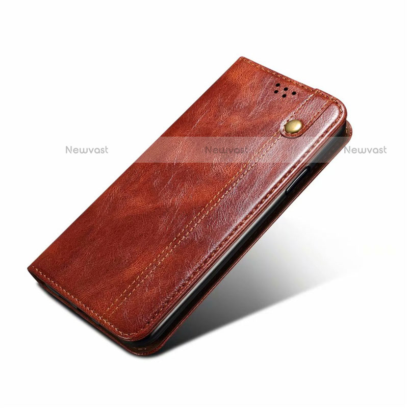 Leather Case Stands Flip Cover L06 Holder for Apple iPhone 12 Pro