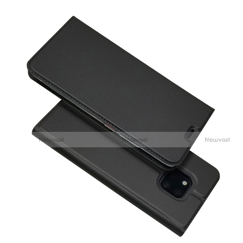 Leather Case Stands Flip Cover L06 Holder for Huawei Mate 20 Pro Black