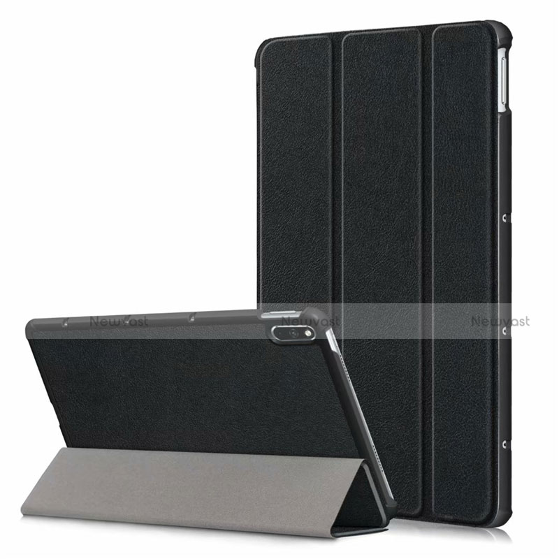 Leather Case Stands Flip Cover L06 Holder for Huawei MatePad 10.4 Black