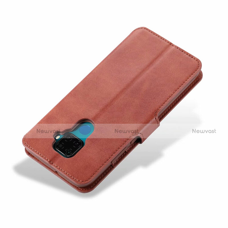 Leather Case Stands Flip Cover L06 Holder for Huawei Nova 5z