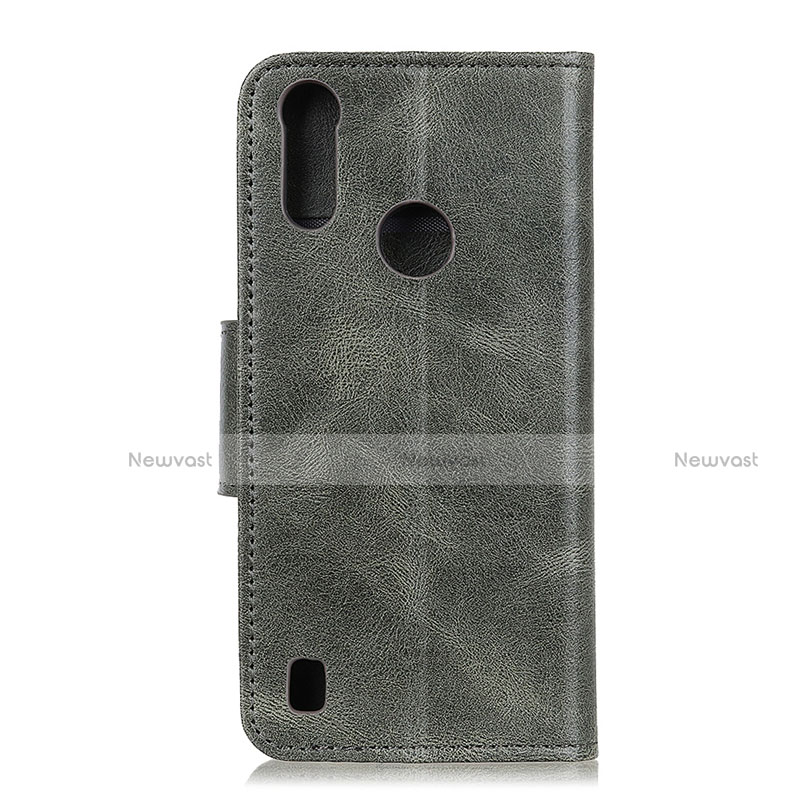 Leather Case Stands Flip Cover L06 Holder for Motorola Moto E6s (2020)