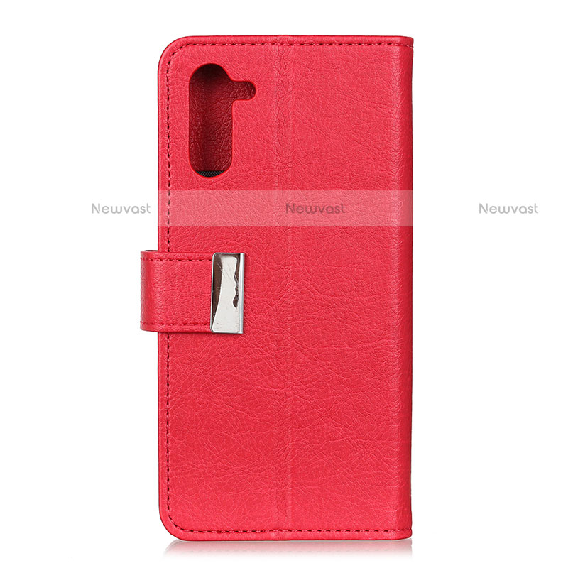 Leather Case Stands Flip Cover L06 Holder for Motorola Moto Edge