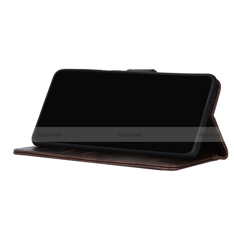 Leather Case Stands Flip Cover L06 Holder for Motorola Moto G 5G