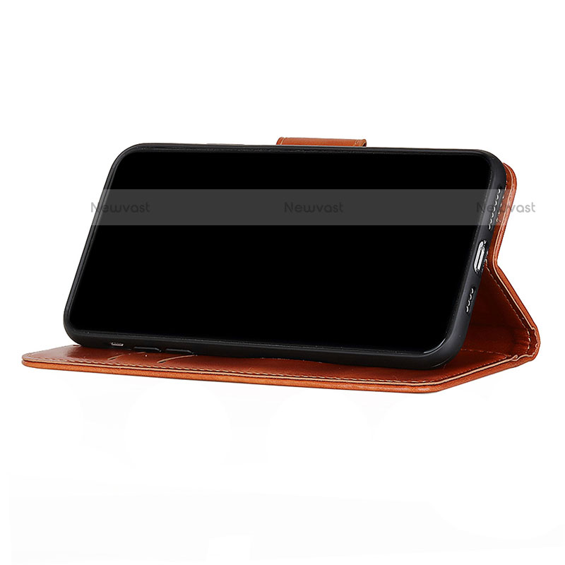 Leather Case Stands Flip Cover L06 Holder for Motorola Moto G 5G Plus