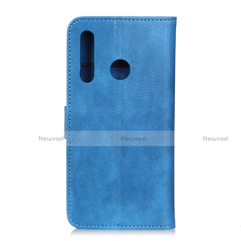 Leather Case Stands Flip Cover L06 Holder for Motorola Moto G Fast